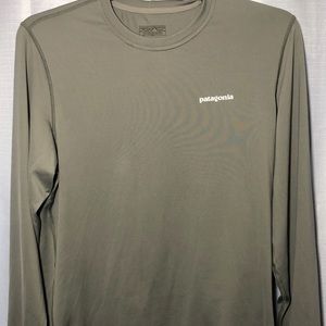 Men’s sun tee - grey long sleeve shirt - size medium